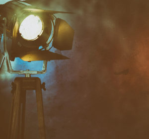 Foco de luz para la filmación de vídeos
