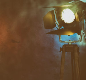Foco de luz para la filmación de vídeos